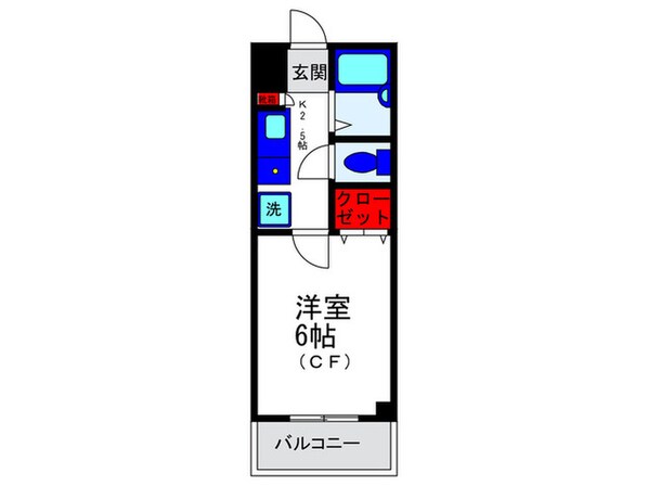 アクア豊中の物件間取画像